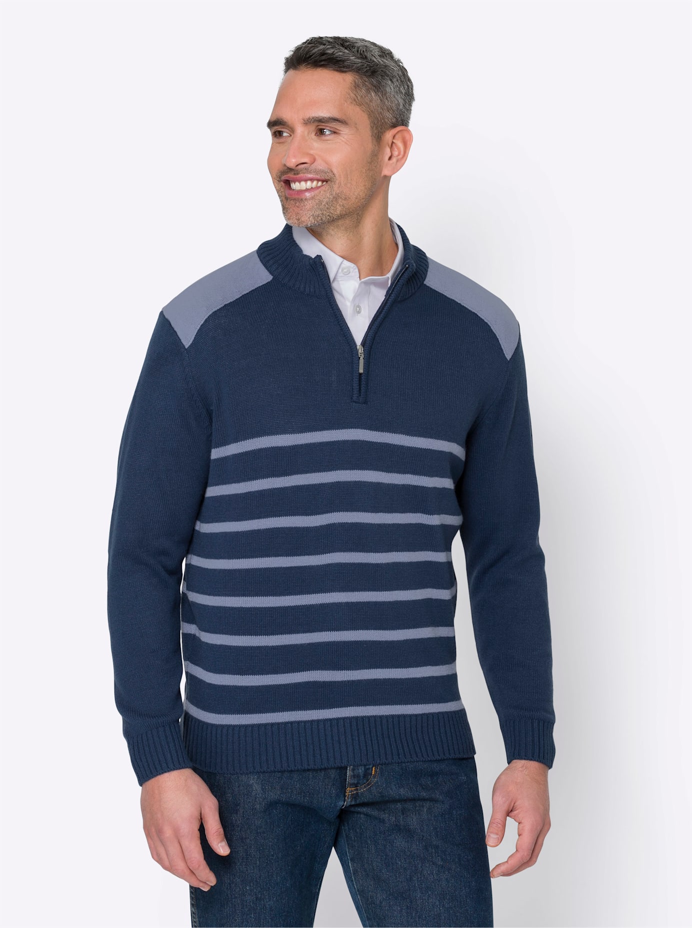 Classic Stehkragenpullover »Pullover« Classic Stehkragenpullover »Pullover« von Classic