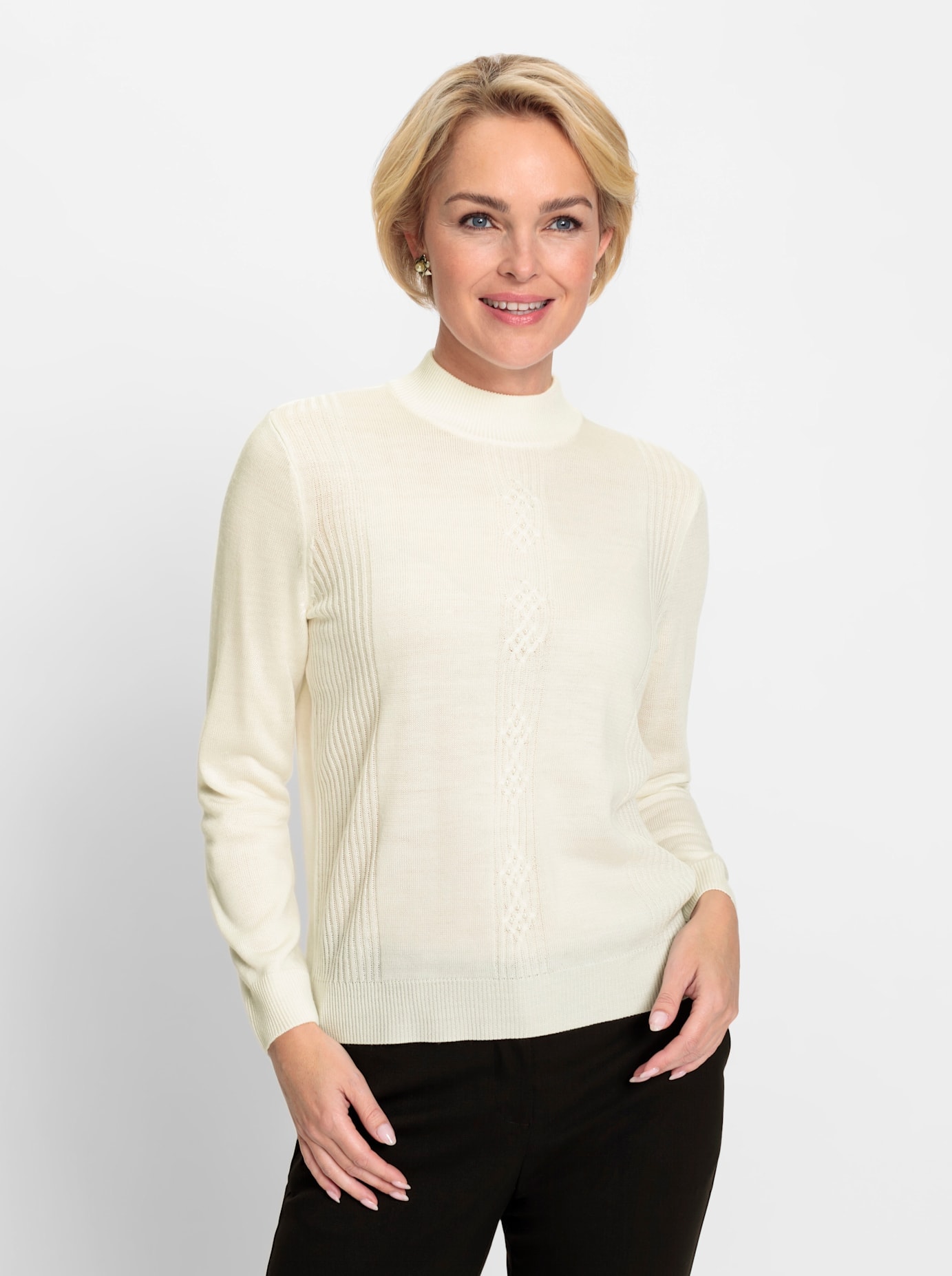 Classic Stehkragenpullover »Pullover« von Classic