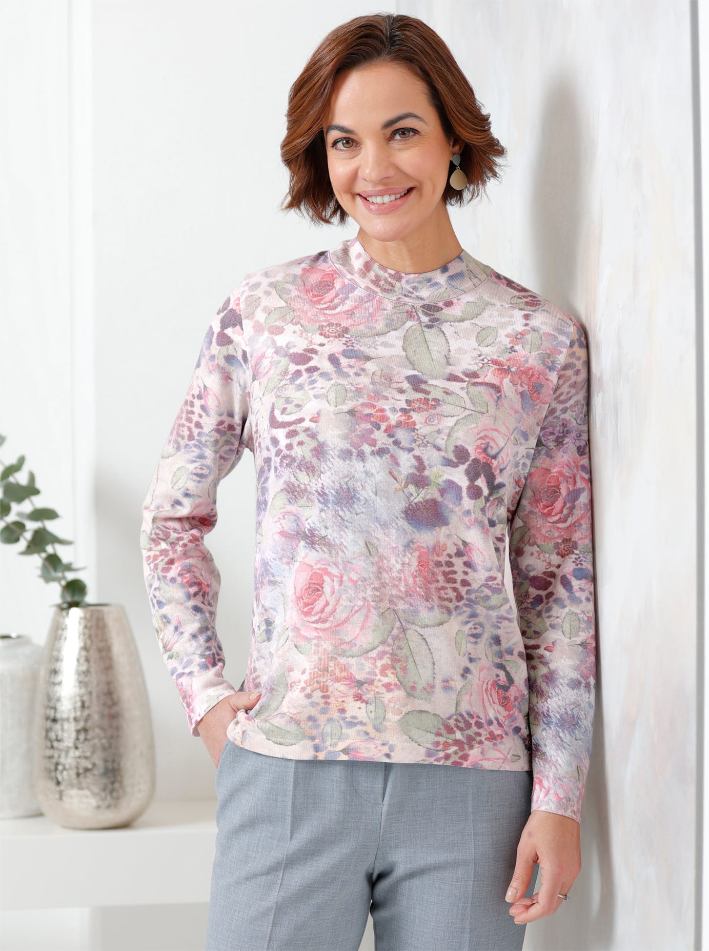 Classic Stehkragenpullover »Pullover« Classic Stehkragenpullover »Pullover« von Classic