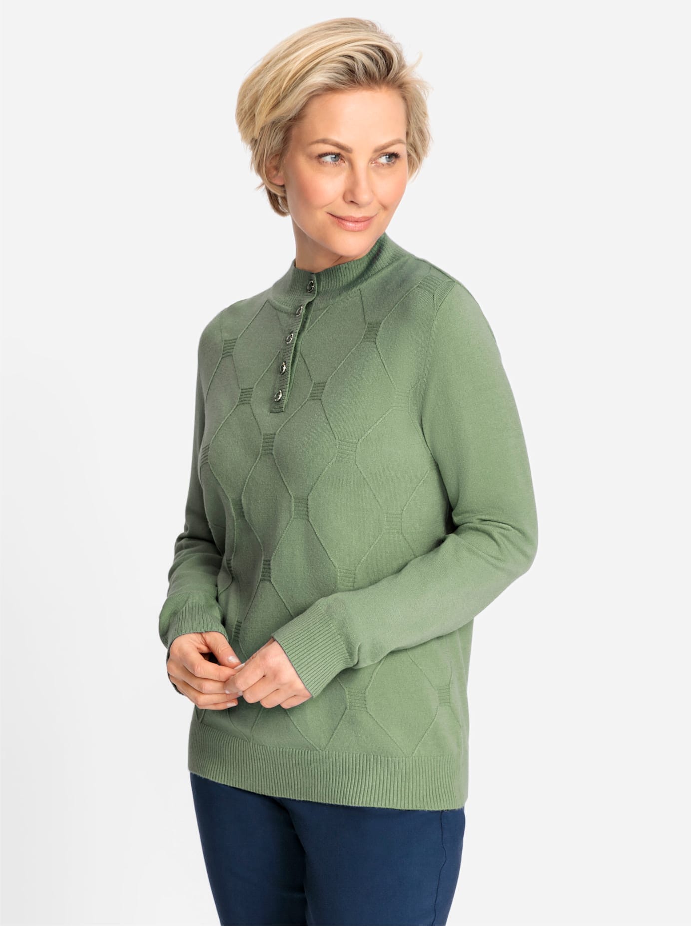 Classic Stehkragenpullover »Pullover« von Classic