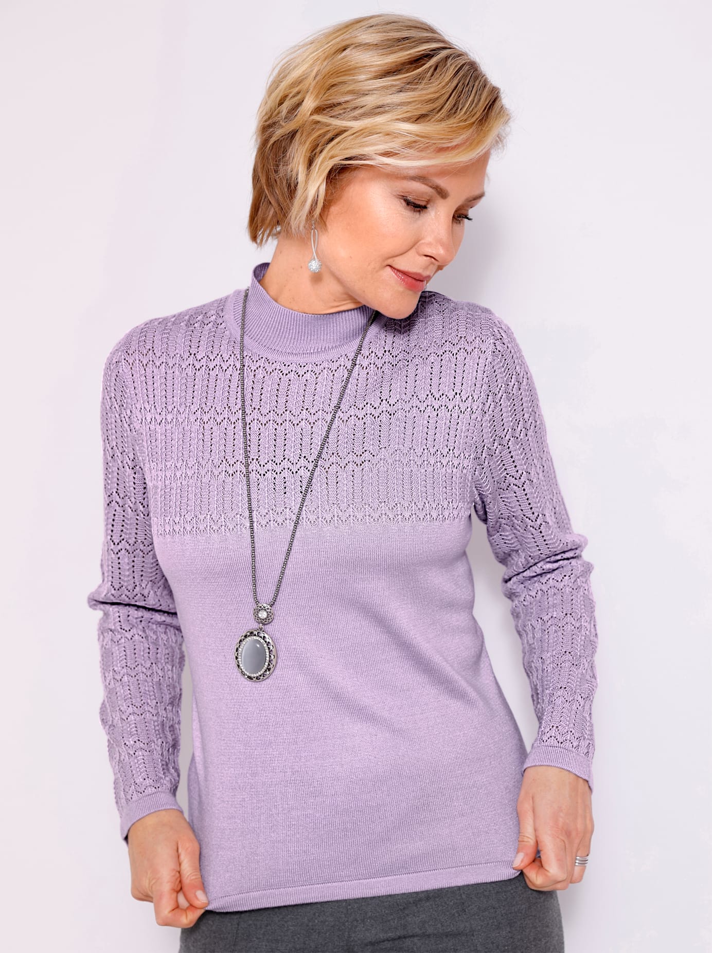 Classic Stehkragenpullover »Pullover« von Classic