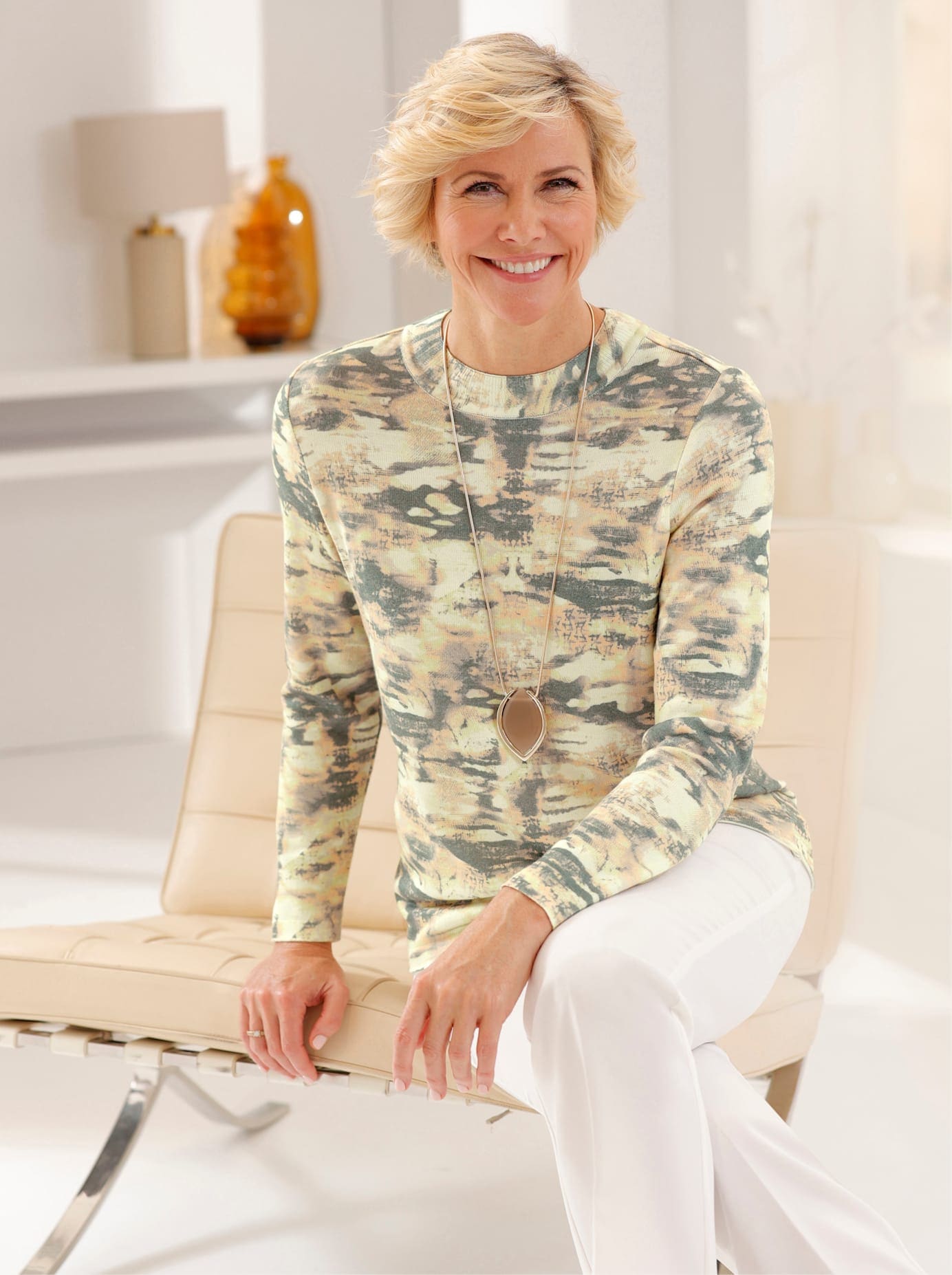 Classic Stehkragenpullover »Pullover« Classic Stehkragenpullover »Pullover« von Classic
