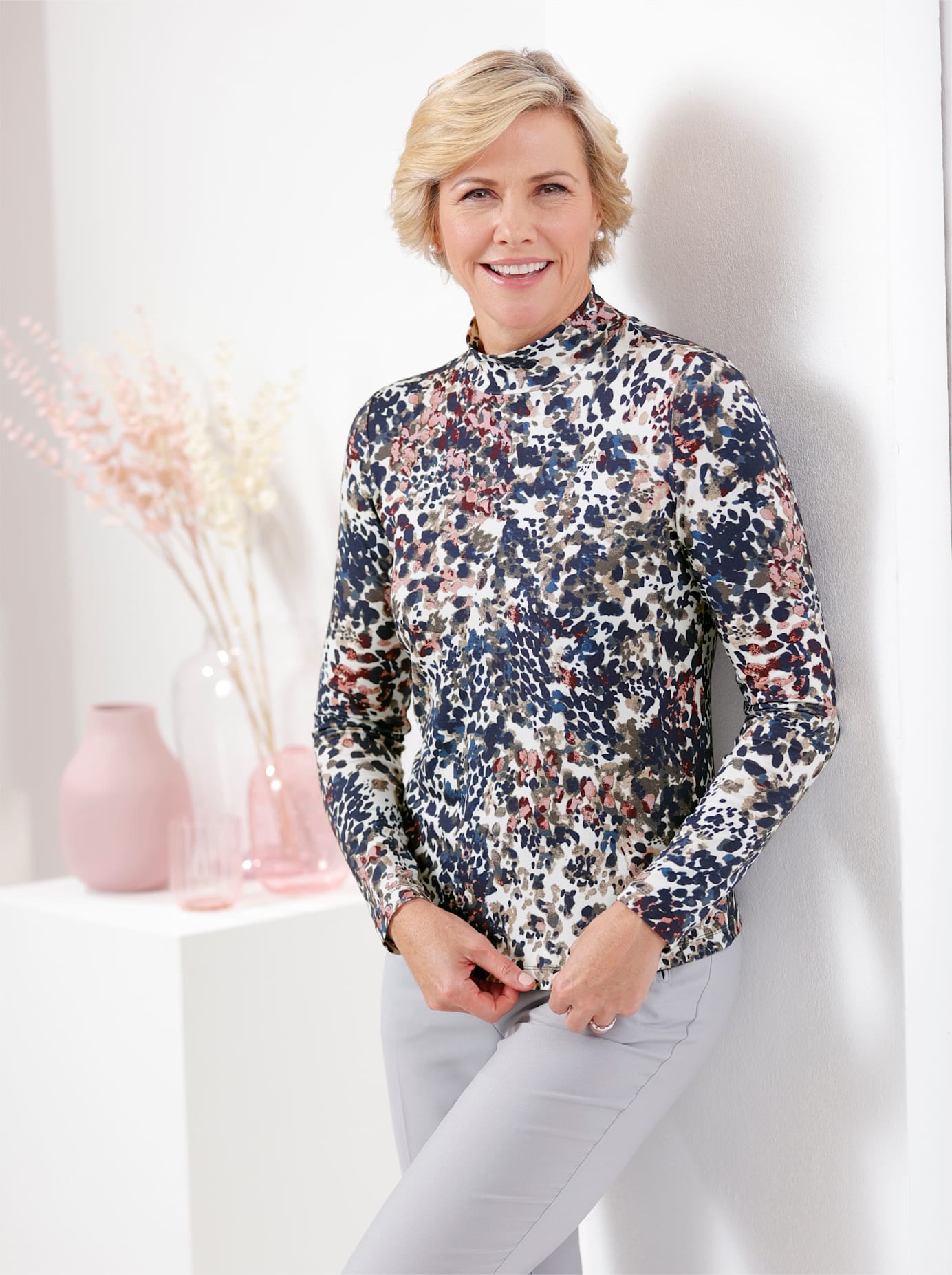 Classic Stehkragenshirt »Shirt« Classic Stehkragenshirt »Shirt« von Classic