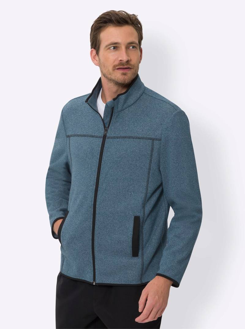 Classic Strickfleecejacke, ohne Kapuze von Classic