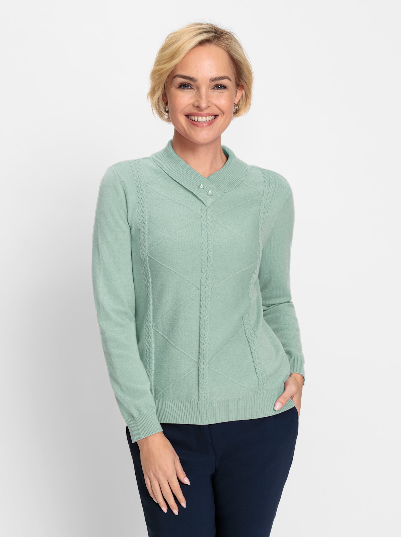 Classic V-Ausschnitt-Pullover »Pullover« von Classic