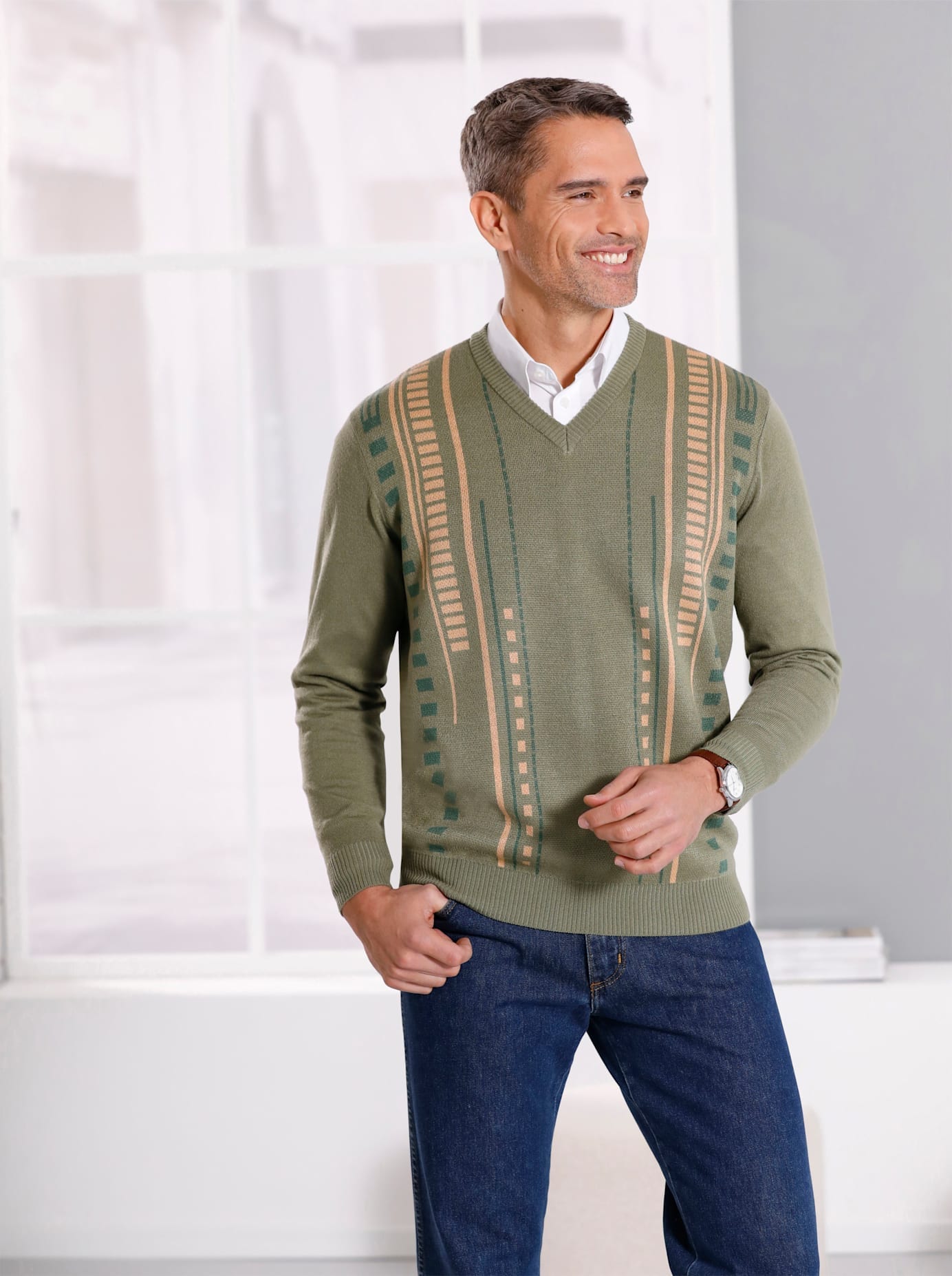 Classic V-Ausschnitt-Pullover »Pullover« Classic V-Ausschnitt-Pullover »Pullover« von Classic