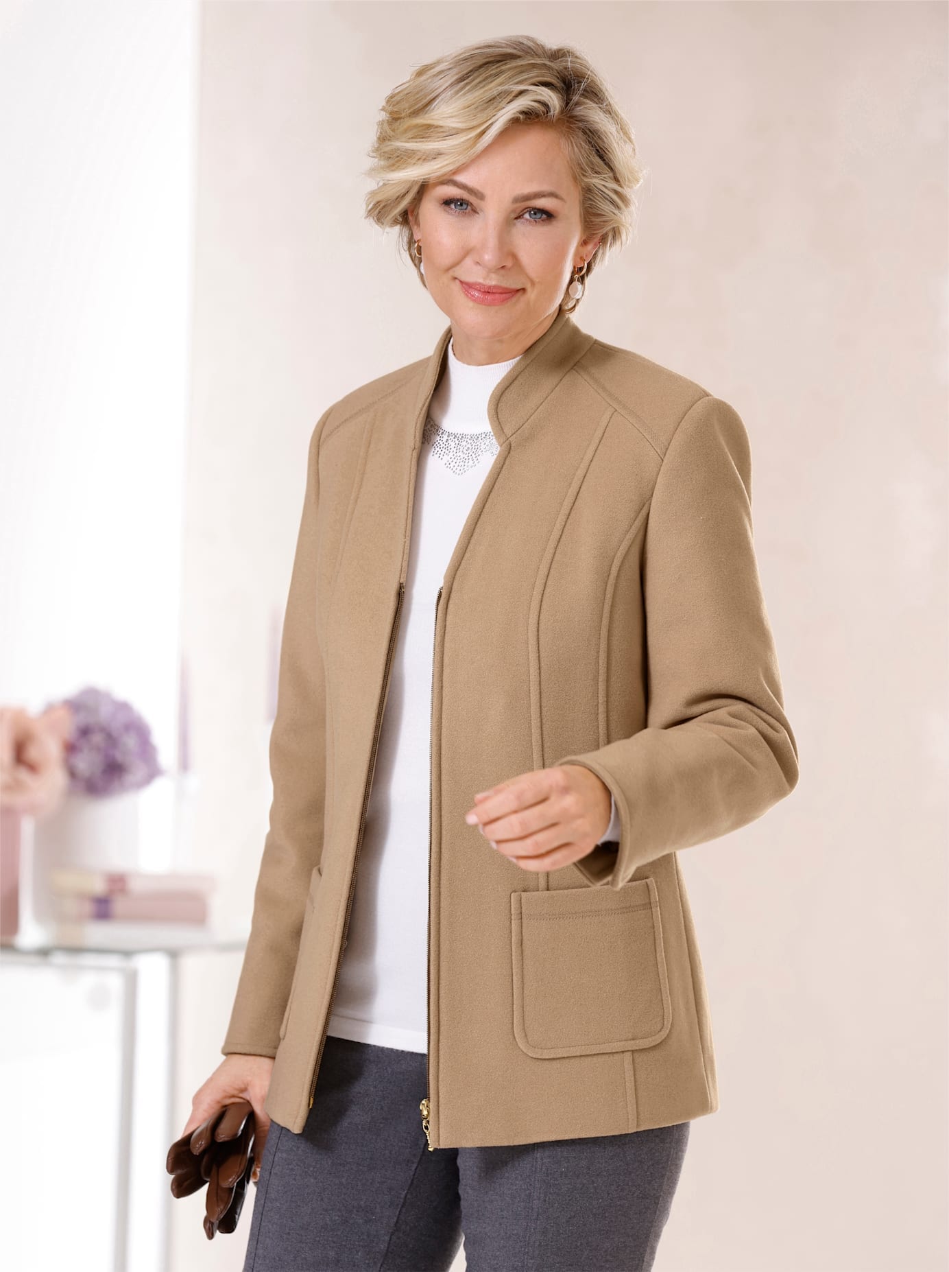 Classic Wolljacke, ohne Kapuze Classic Wolljacke, ohne Kapuze von Classic