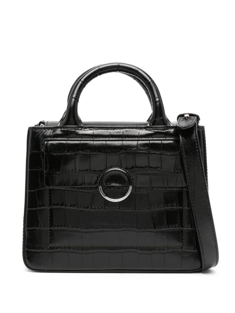 Claudie Pierlot Anouck leather tote bag - Black von Claudie Pierlot