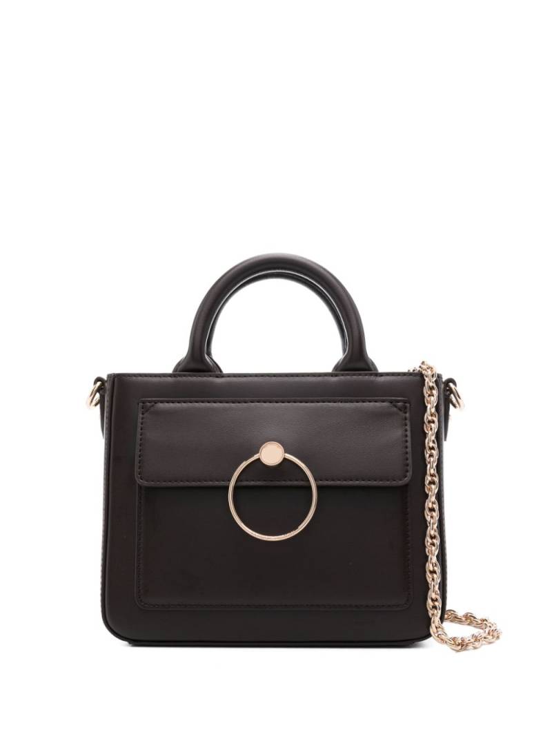 Claudie Pierlot Anouck smooth-leather mini bag - Brown von Claudie Pierlot