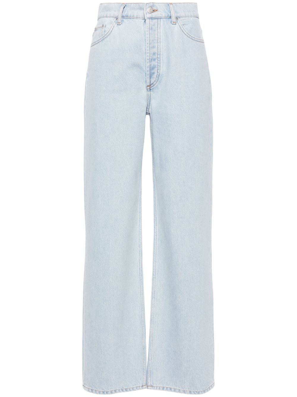 Claudie Pierlot Claude mid-rise straight-leg jeans - Blue von Claudie Pierlot