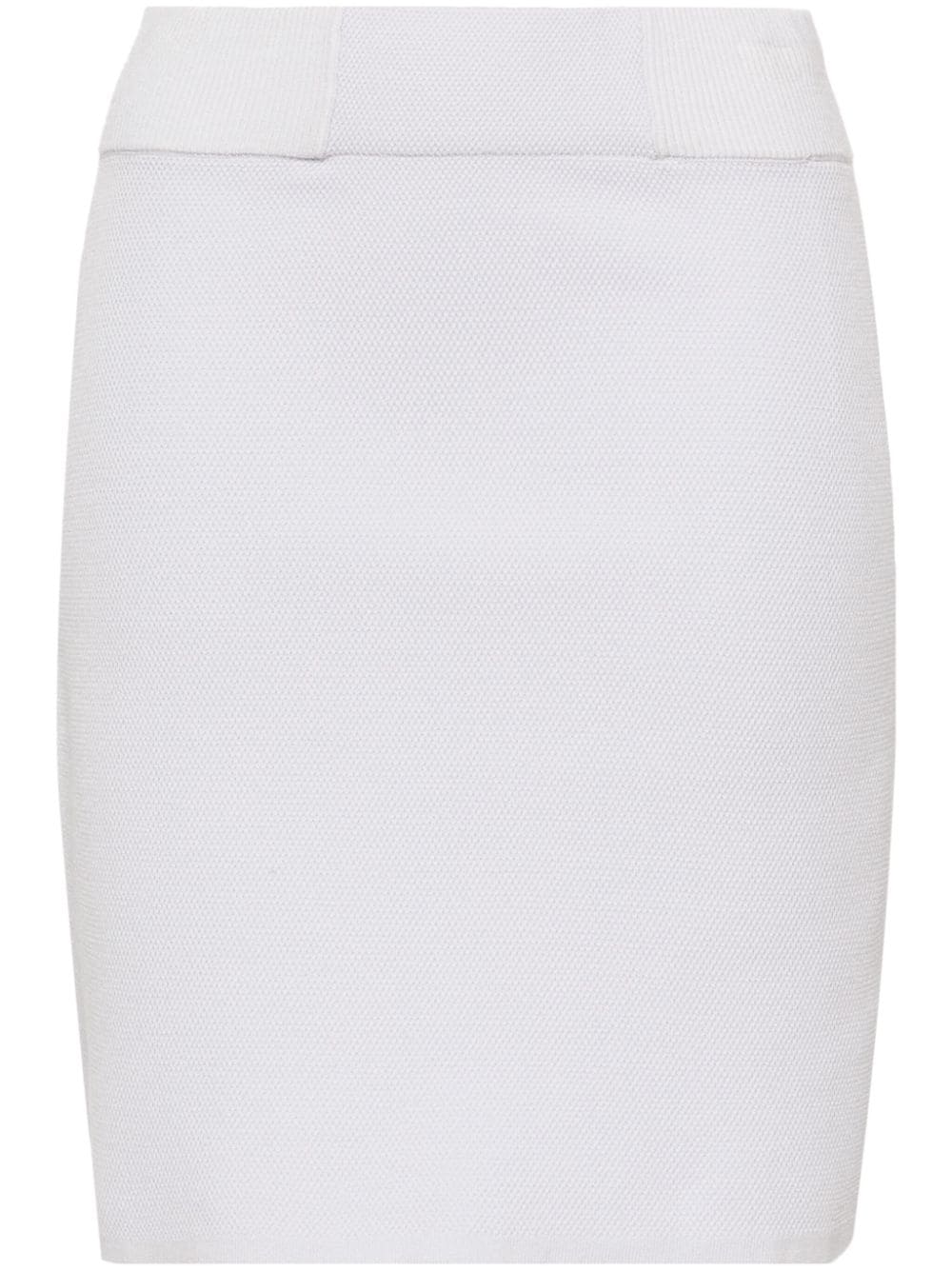 Claudie Pierlot Maniabis knitted skirt - Blue von Claudie Pierlot