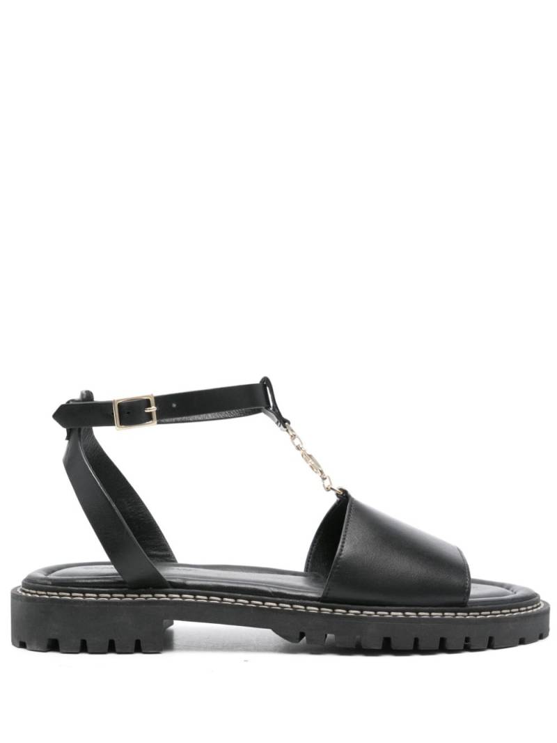 Claudie Pierlot leather sandals - Black von Claudie Pierlot