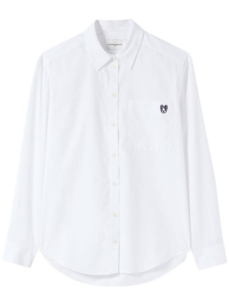 Claudie Pierlot Toto Jean shirt - White von Claudie Pierlot