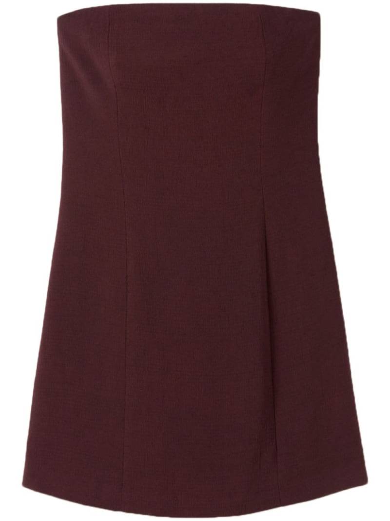 Claudie Pierlot bustier mini dress - Brown von Claudie Pierlot