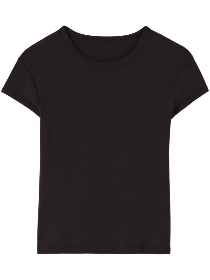 Claudie Pierlot cotton T-shirt - Black von Claudie Pierlot