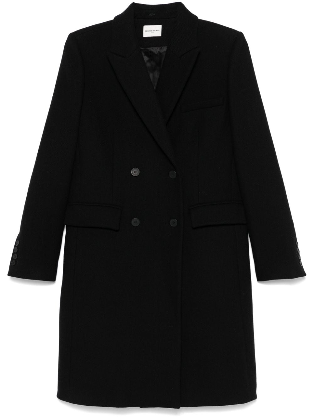 Claudie Pierlot double-breasted coat - Black von Claudie Pierlot