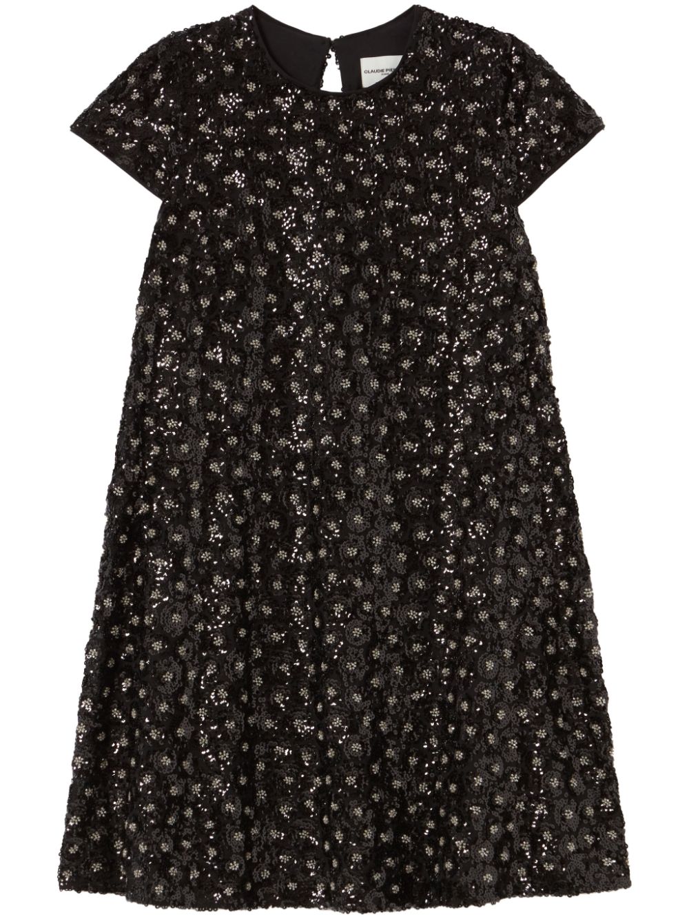 Claudie Pierlot embroidered mini dress - Black von Claudie Pierlot