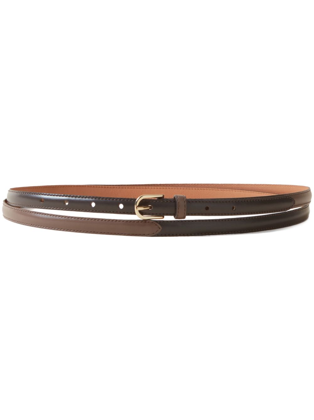 Claudie Pierlot fine leather belt - Blue von Claudie Pierlot