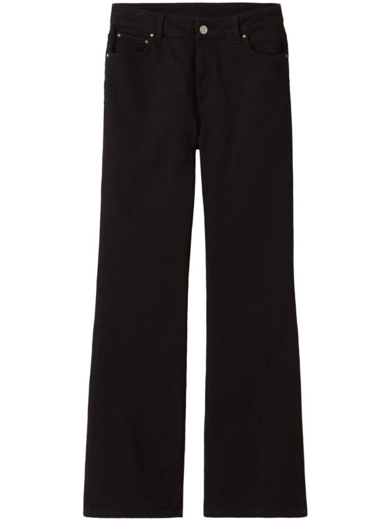 Claudie Pierlot flared jeans - Black von Claudie Pierlot