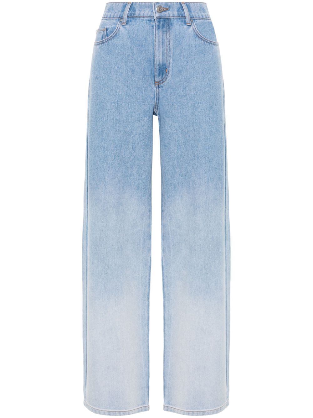 Claudie Pierlot gradient high-rise jeans - Blue von Claudie Pierlot