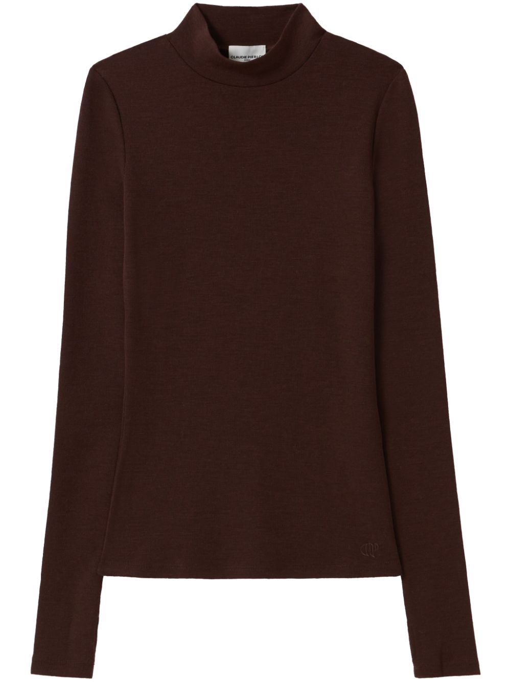 Claudie Pierlot long-sleeved wool sweater - Brown von Claudie Pierlot