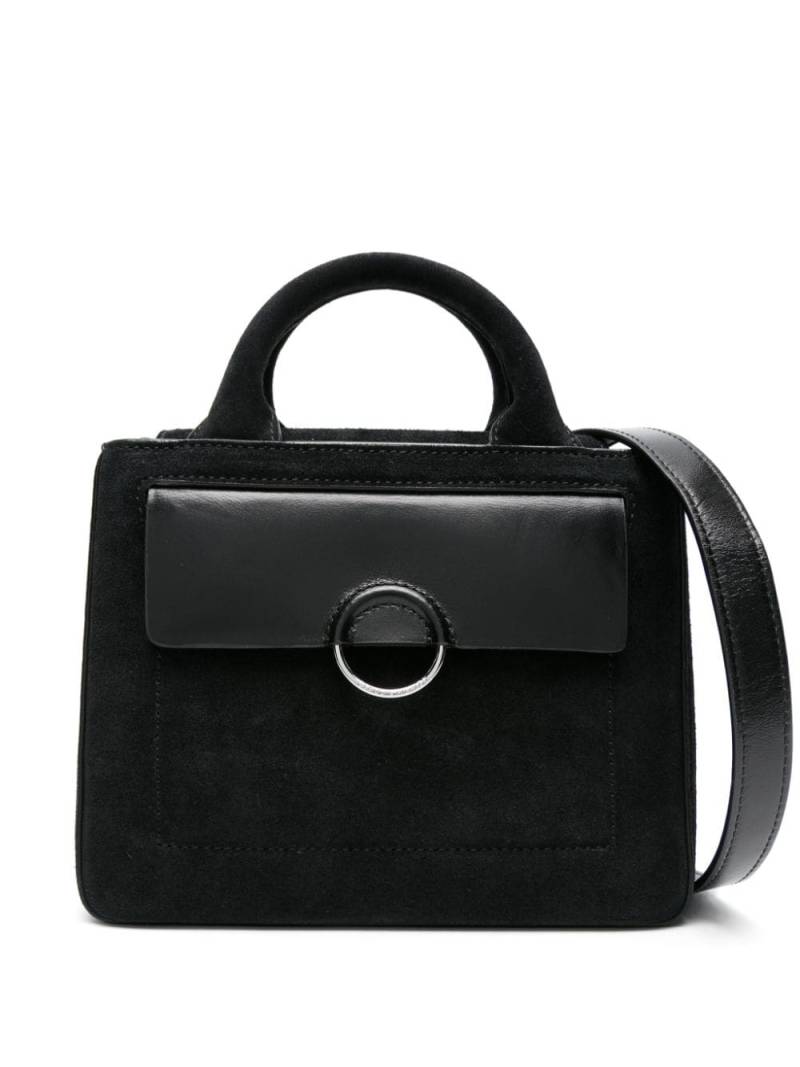 Claudie Pierlot mini debossed-logo leather bag - Black von Claudie Pierlot