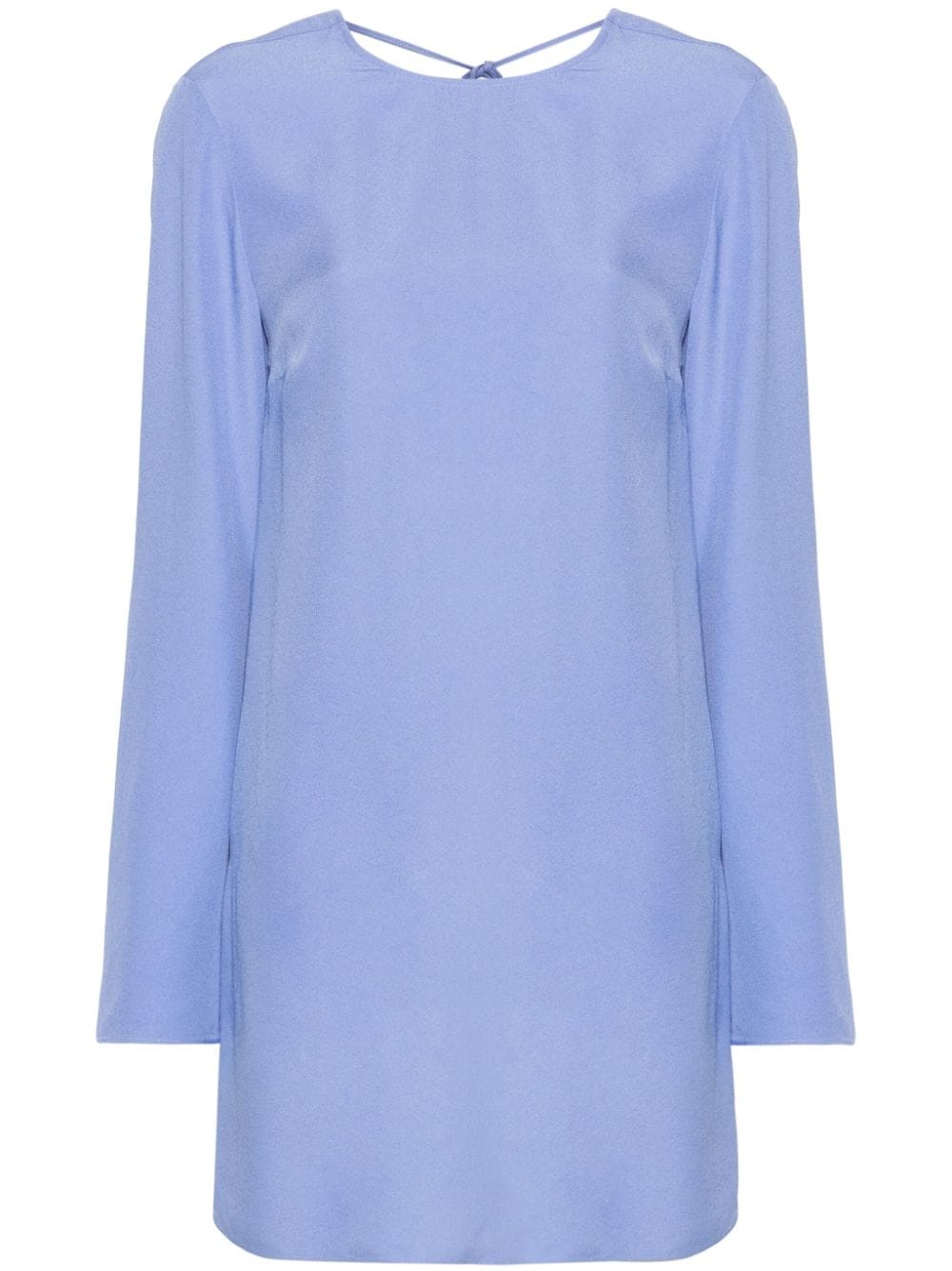 Claudie Pierlot open-back cady minidress - Blue von Claudie Pierlot