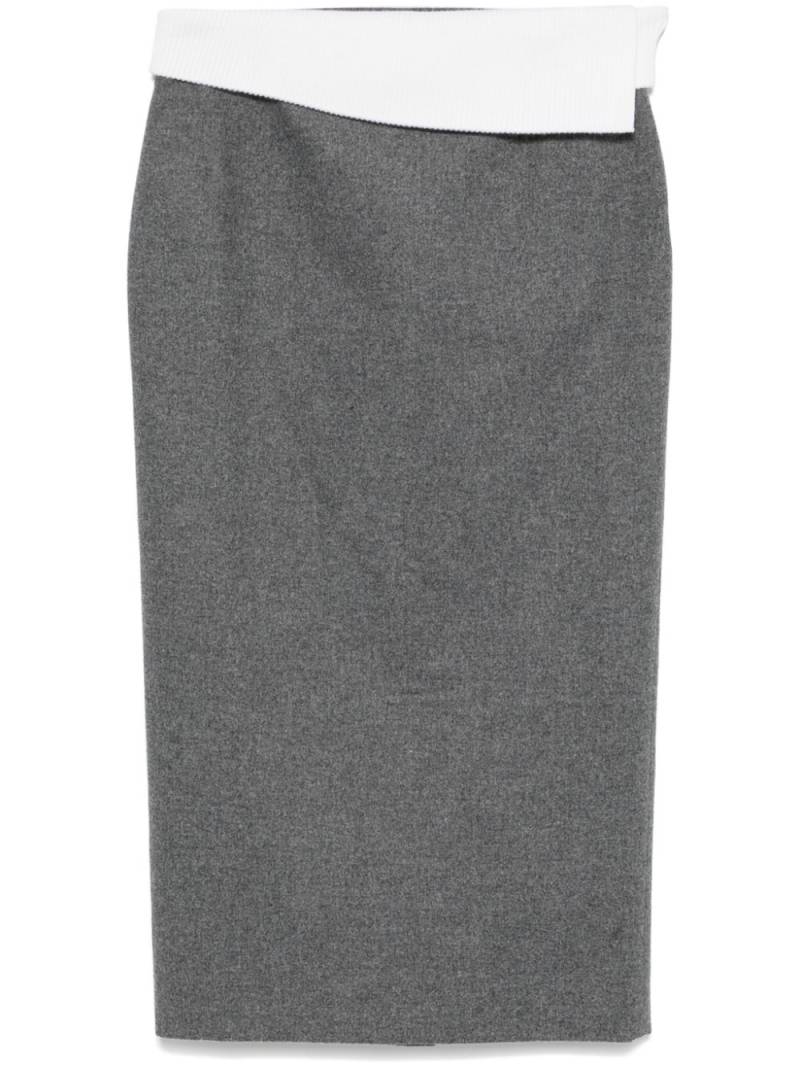 Claudie Pierlot pencil skirt - Grey von Claudie Pierlot