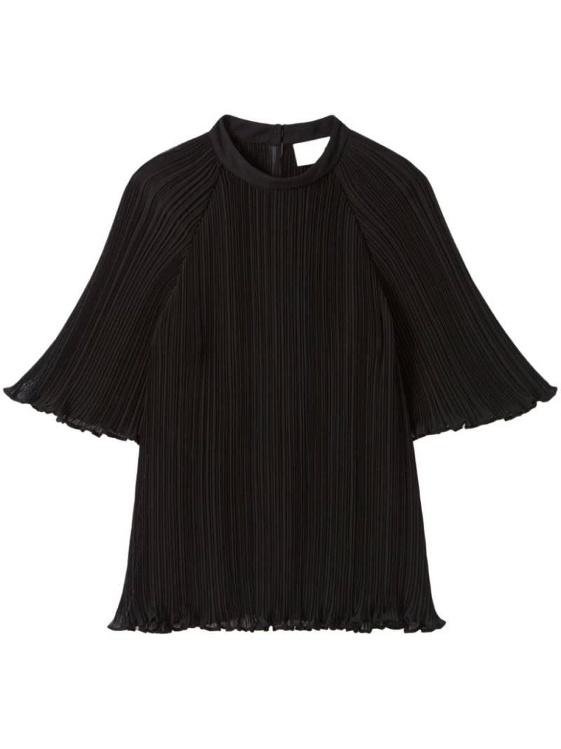 Claudie Pierlot pleated blouse - Blue von Claudie Pierlot