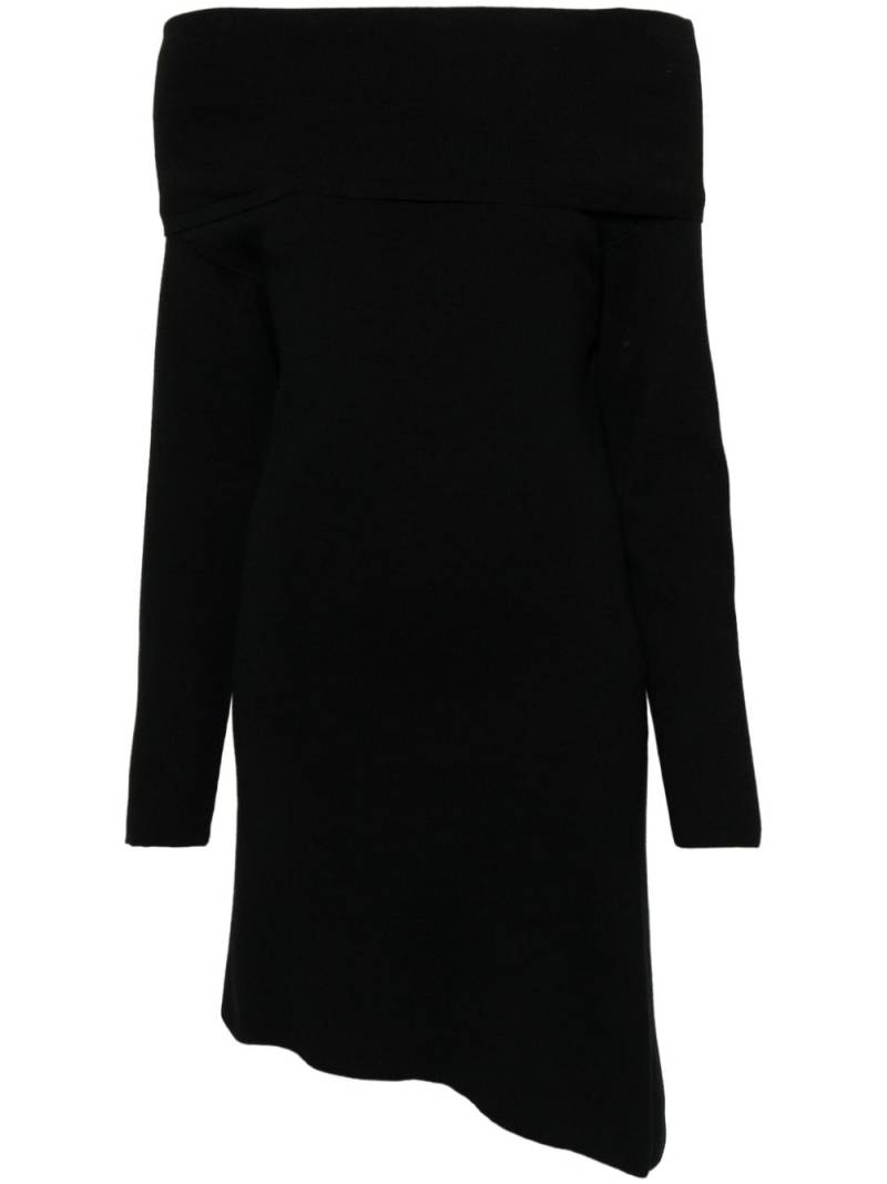 Claudie Pierlot roll-neck knitted dress - Black von Claudie Pierlot