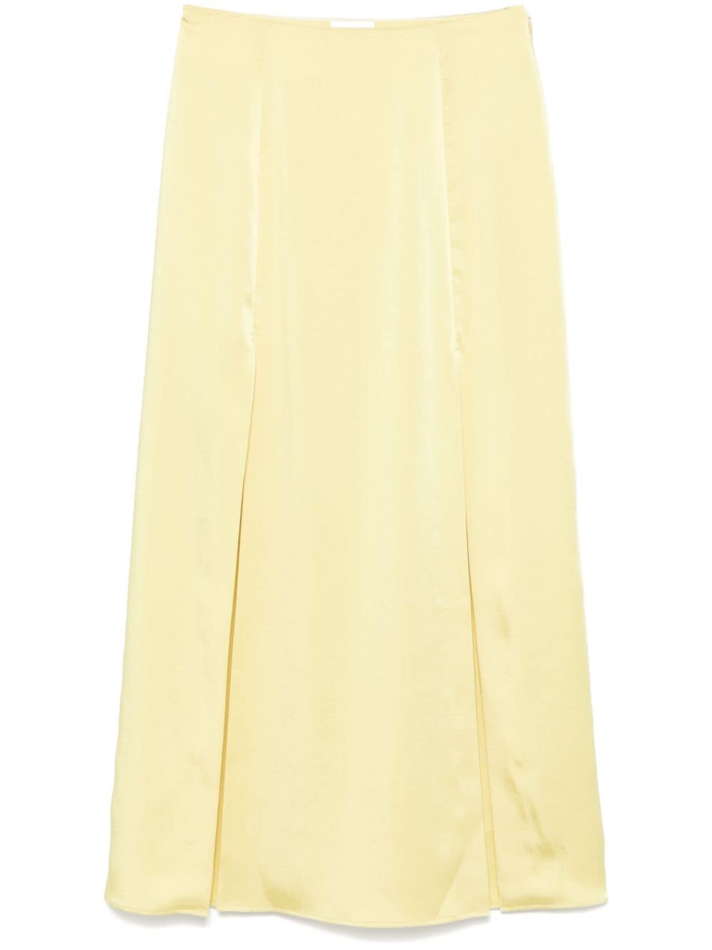 Claudie Pierlot pleated maxi skirt - Yellow von Claudie Pierlot