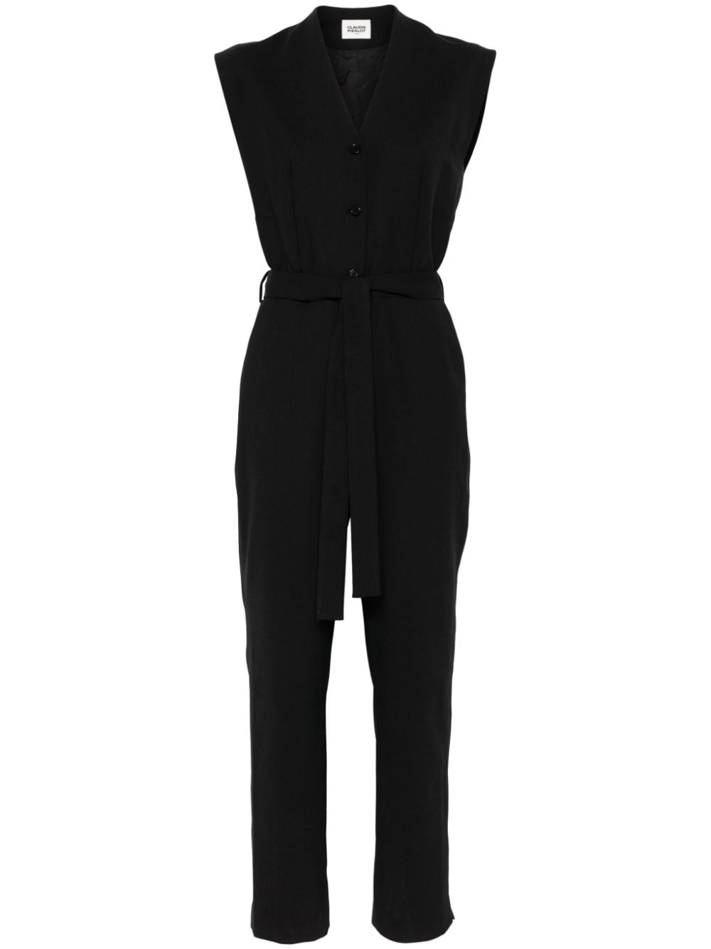 Claudie Pierlot short-sleeve jumpsuit - Black von Claudie Pierlot