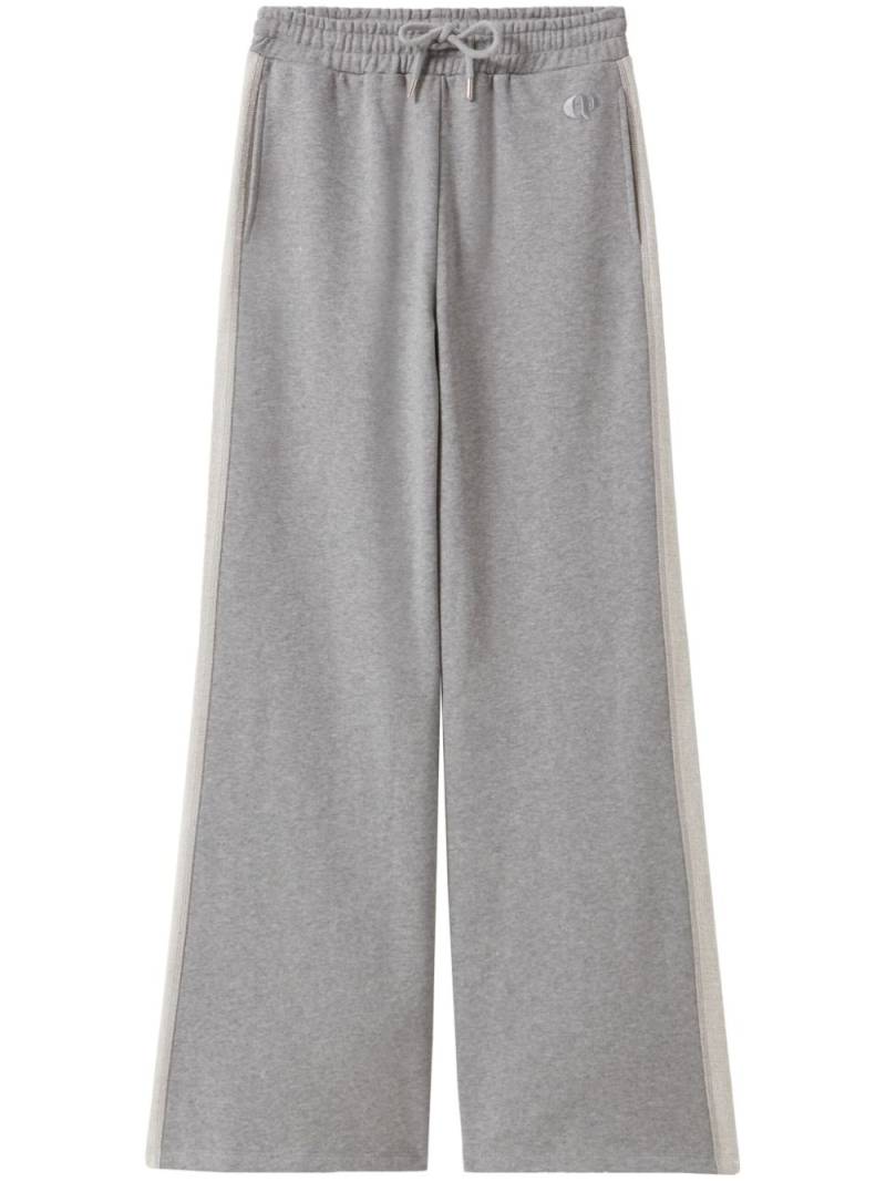 Claudie Pierlot side-stripe track pants - Grey von Claudie Pierlot