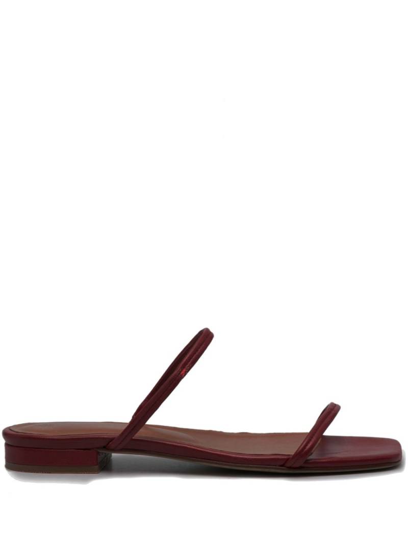 Claudie Pierlot slingback leather sandals - Red von Claudie Pierlot