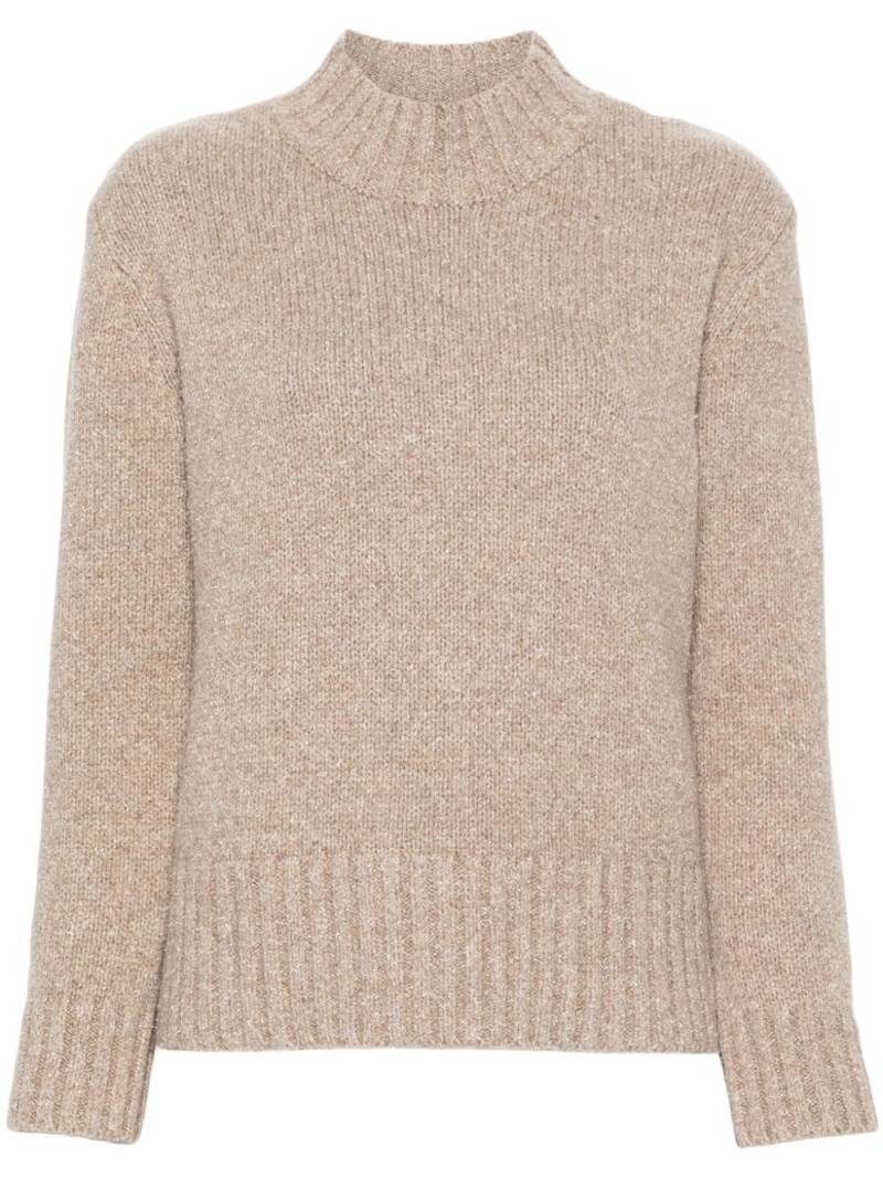 Claudie Pierlot speckle-knit sweater - Neutrals von Claudie Pierlot