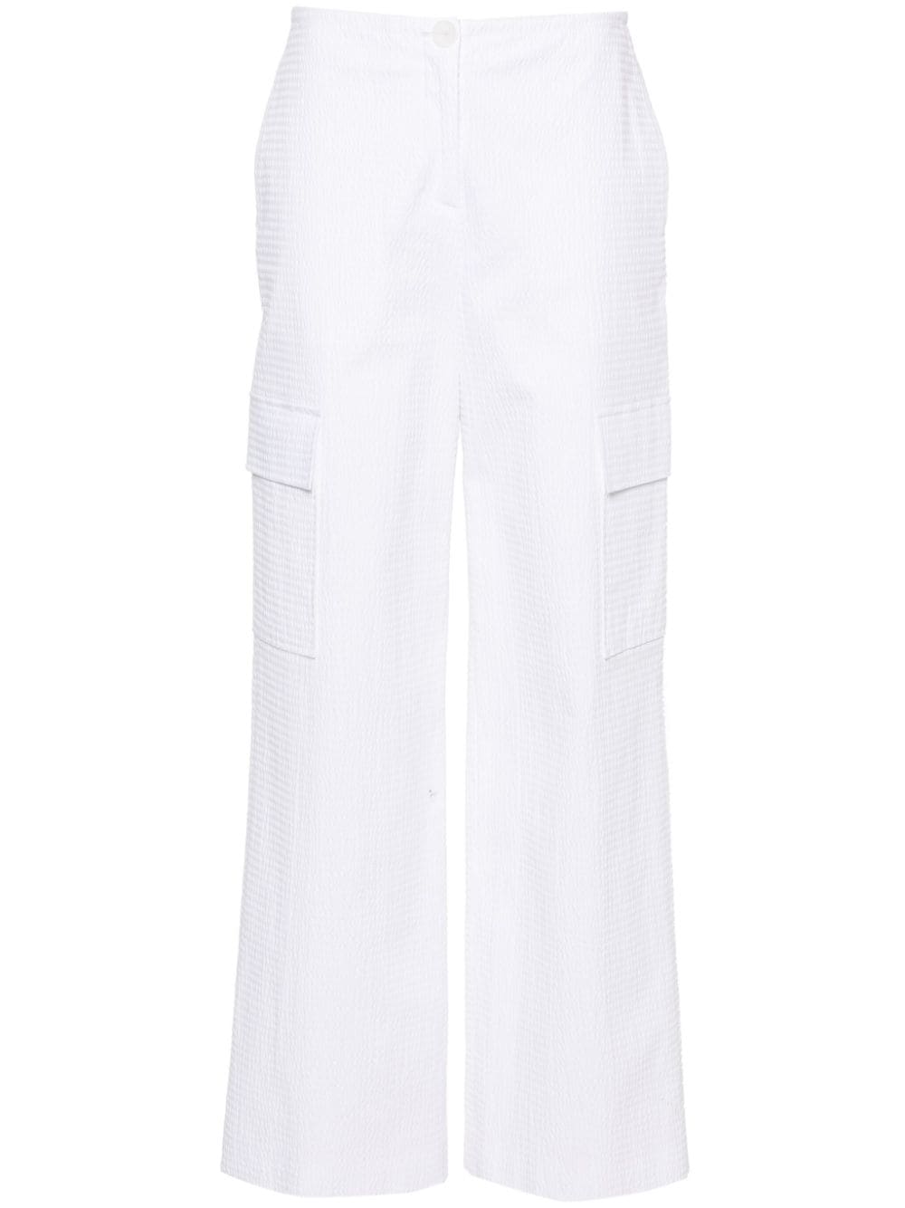 Claudie Pierlot straight-leg cargo trousers - White von Claudie Pierlot