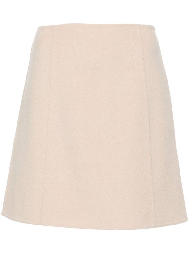 Claudie Pierlot straight mini skirt - Neutrals von Claudie Pierlot