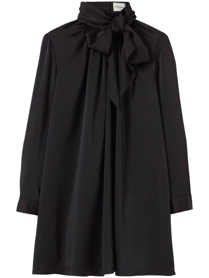 Claudie Pierlot tie-neck dress - Black von Claudie Pierlot