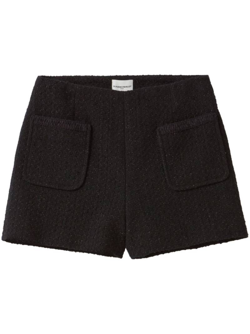 Claudie Pierlot tweed shorts - Black von Claudie Pierlot