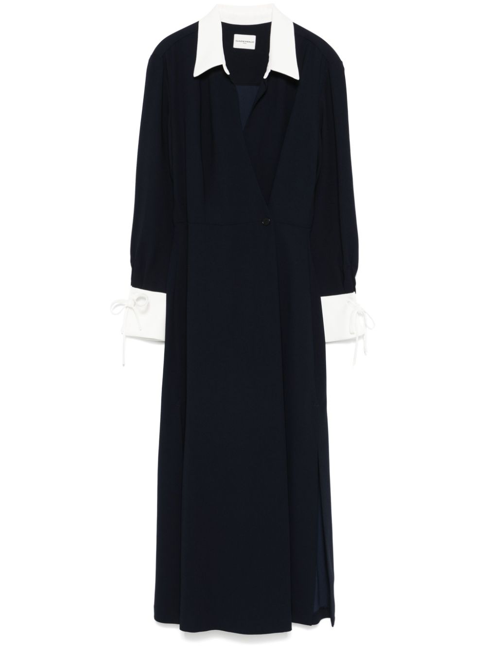 Claudie Pierlot wrap maxi dress - Blue von Claudie Pierlot