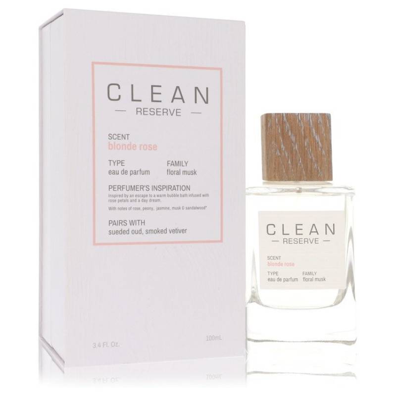 Clean Blonde Rose Eau De Parfum Spray 100 ml von Clean