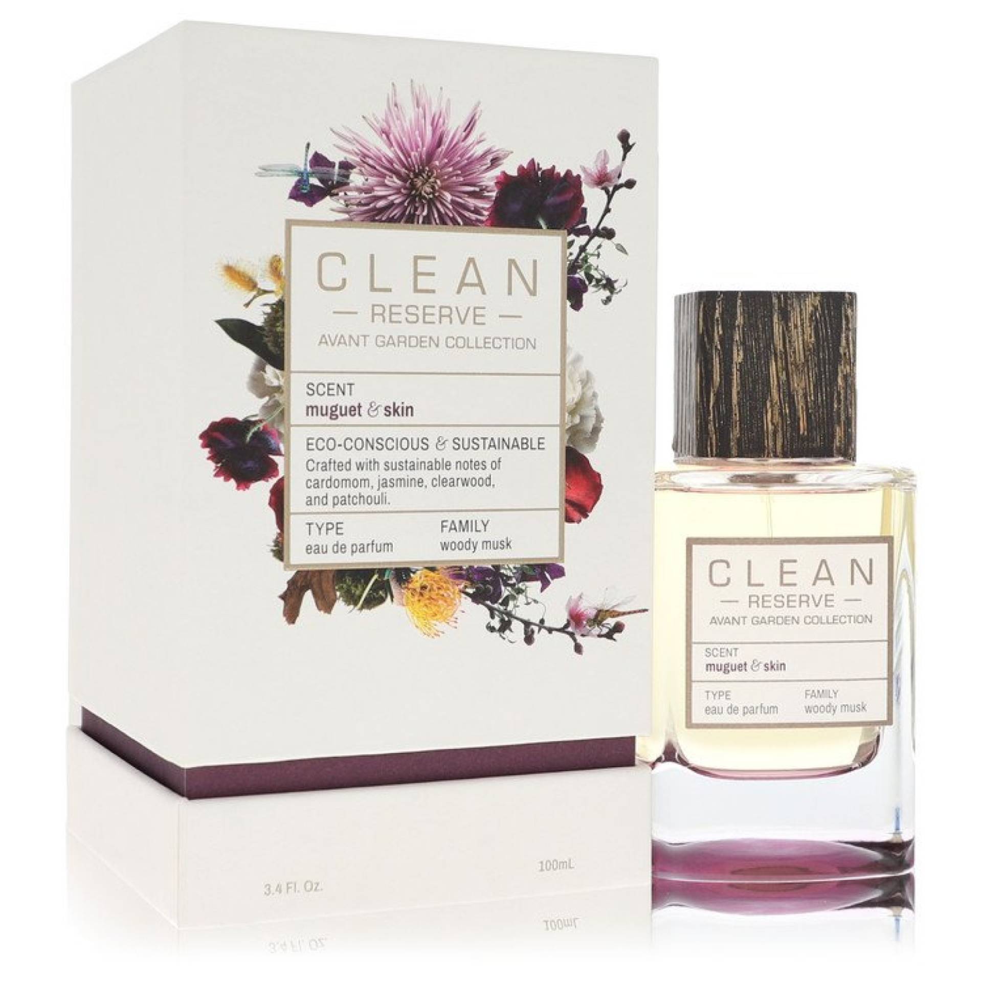 Clean Reserve Muguet & Skin Eau De Parfum Spray (Unisex) 101 ml von Clean