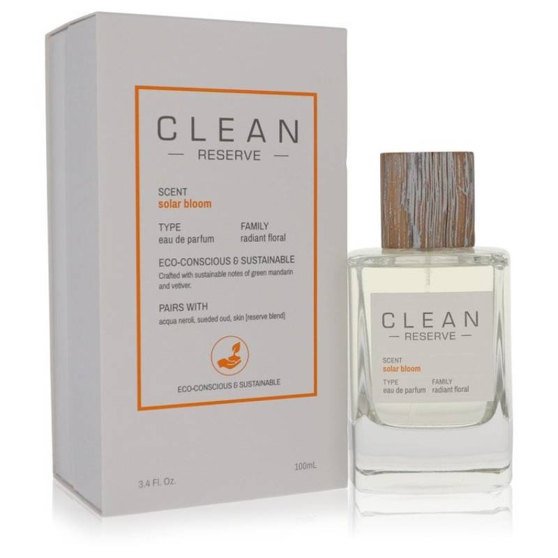 Clean Reserve Solar Bloom Eau De Parfum Spray (Unisex) 100 ml von Clean