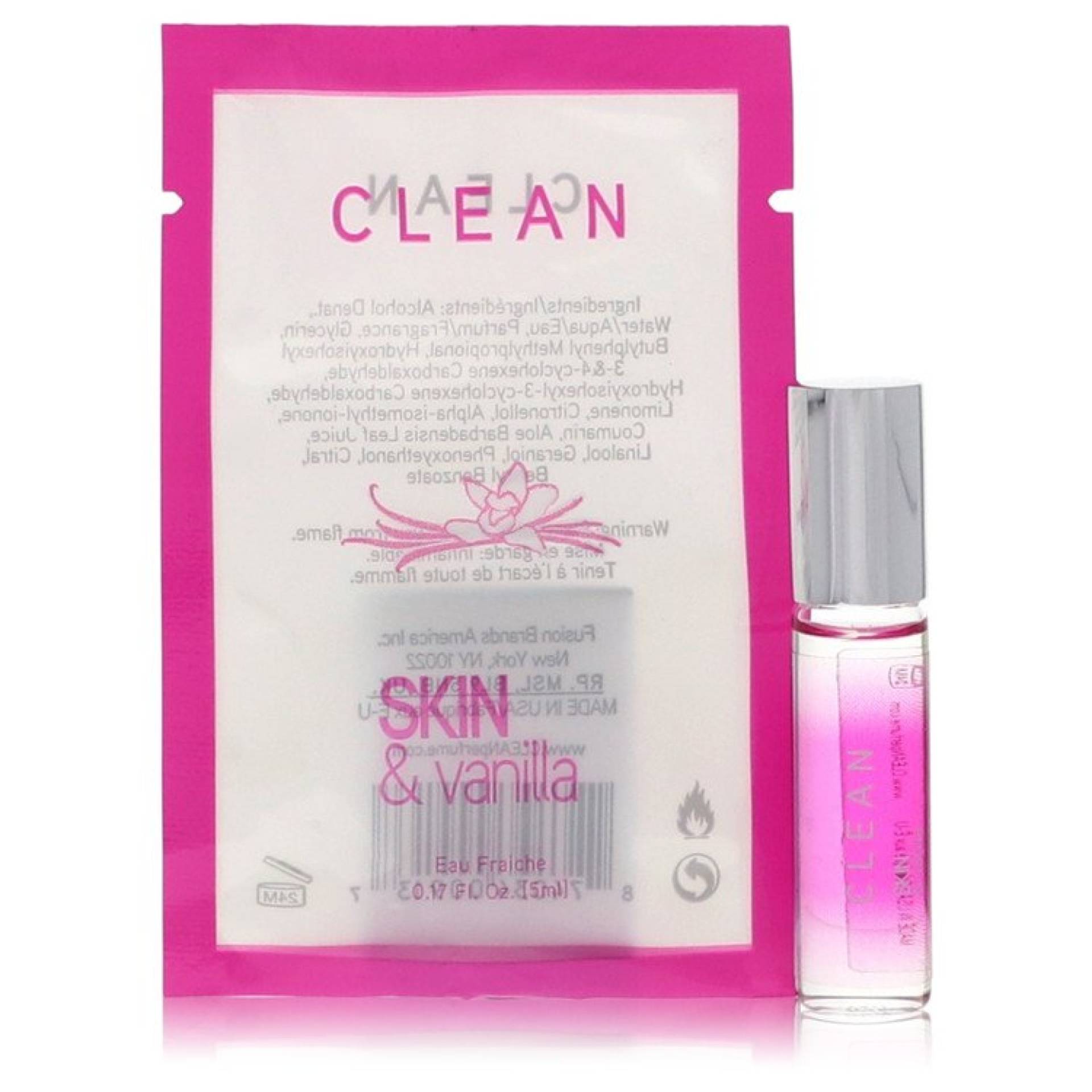 Clean Skin and Vanilla Mini Eau Frachie 6 ml von Clean