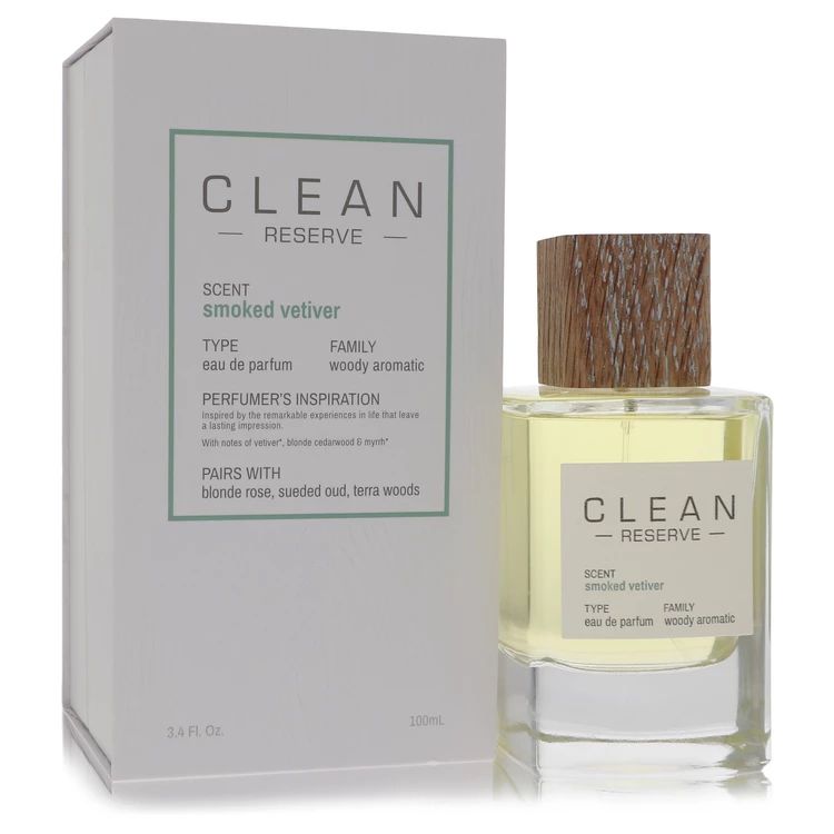 Clean Smoked Vetiver Eau de Parfum 100ml von Clean