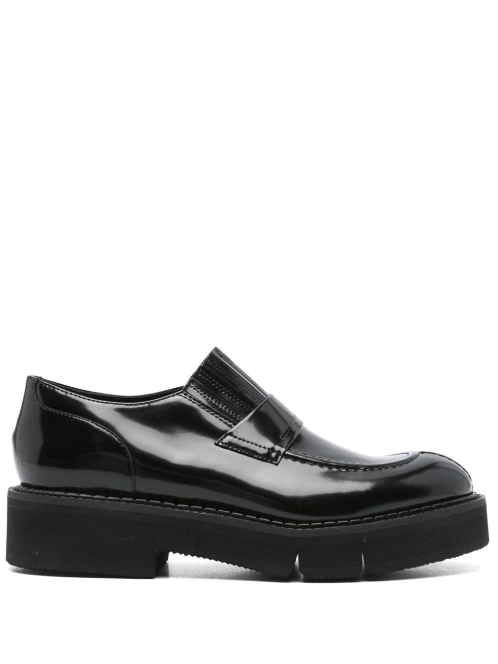 Clergerie 45mm Clark loafers - Black von Clergerie