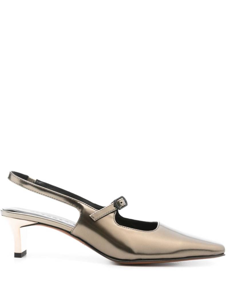 Clergerie 55mm Suzie pumps - Gold von Clergerie