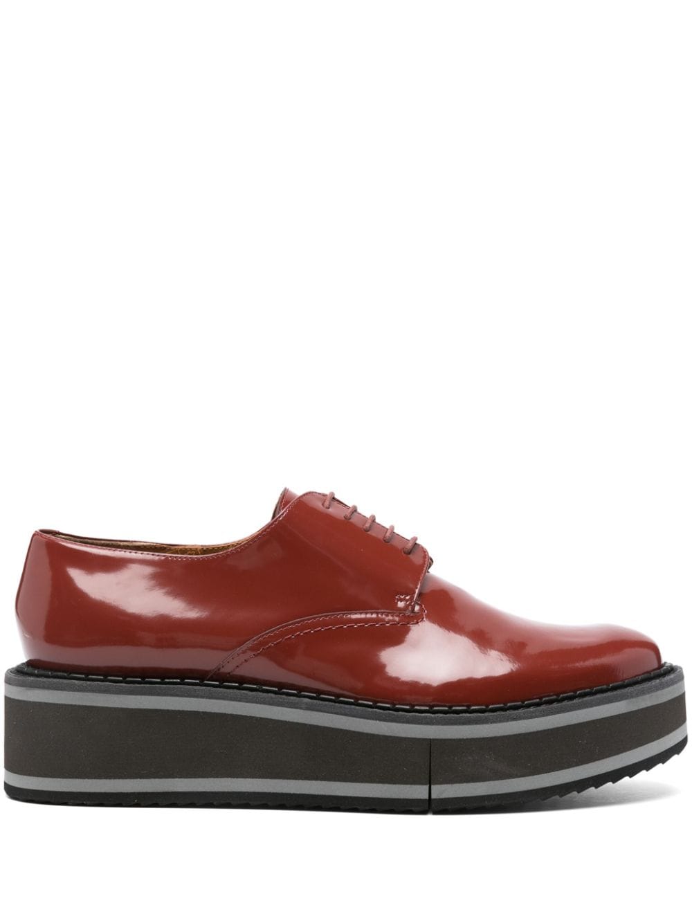 Clergerie Brook derby shoes - Red von Clergerie