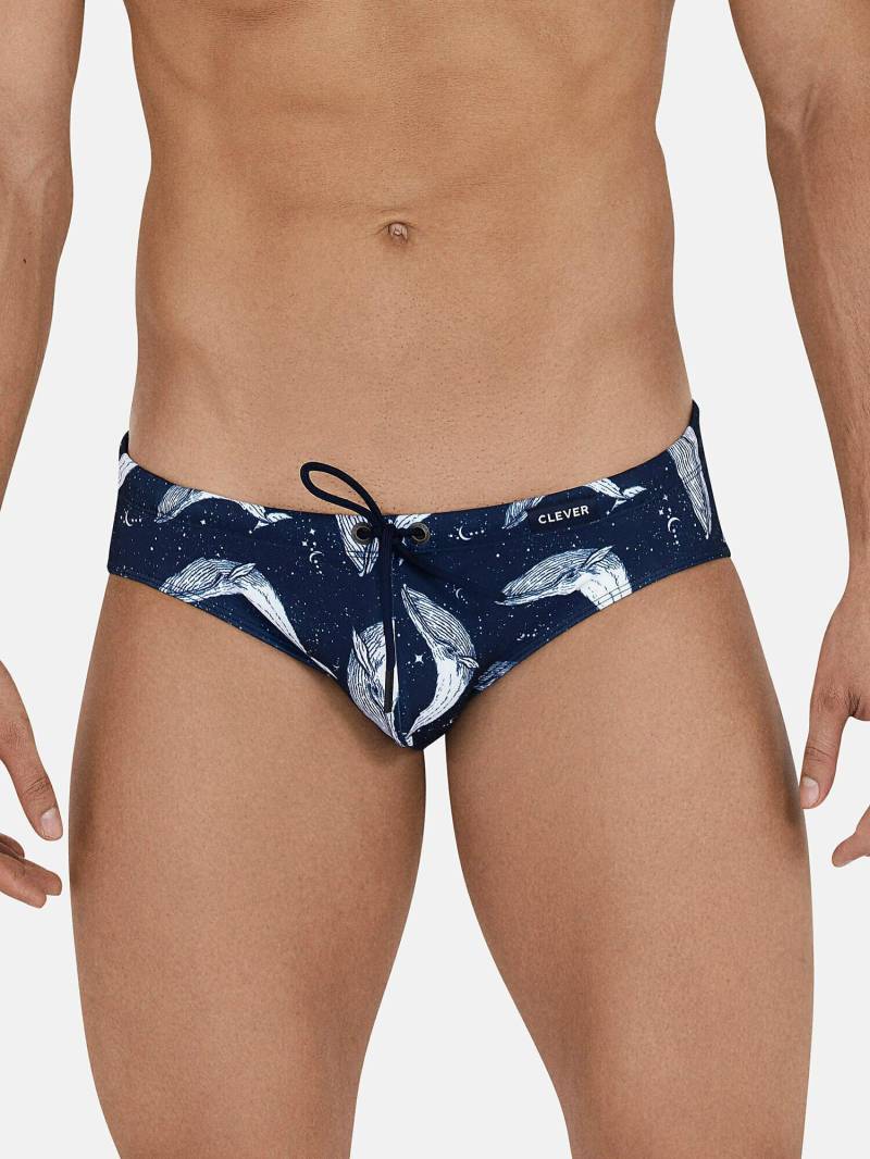 Badeslip Mistery Herren Blau L von Clever