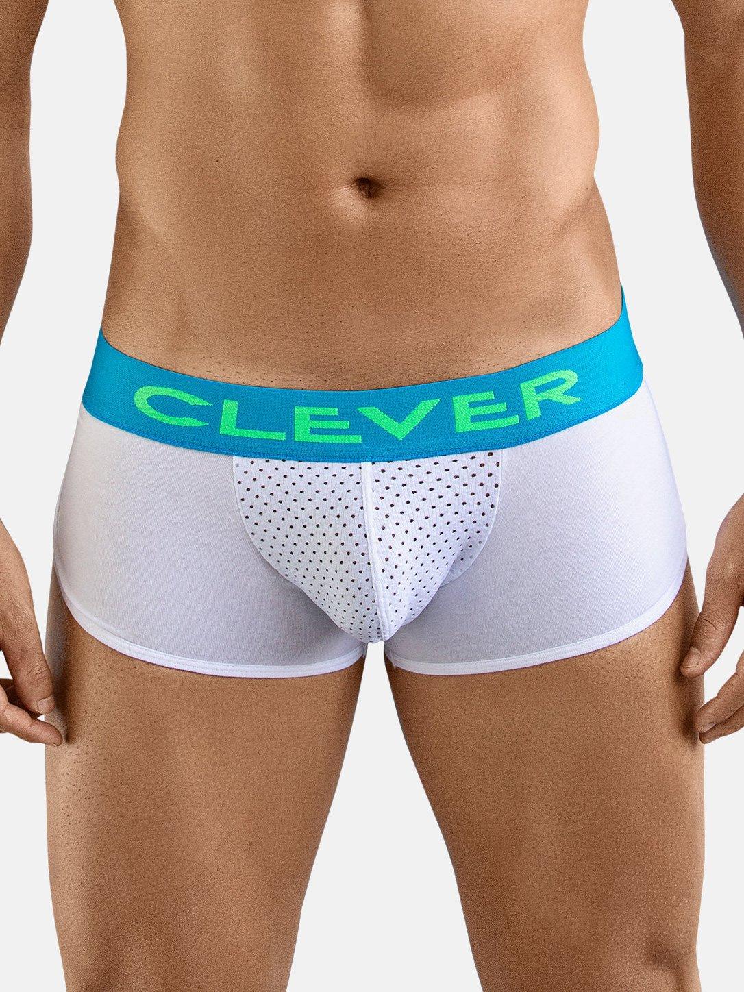 Boxer Pleasure Herren Blau Bunt S von Clever